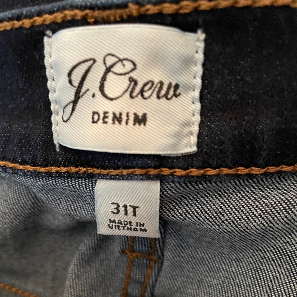 JCREW JEANS DARK DENIM